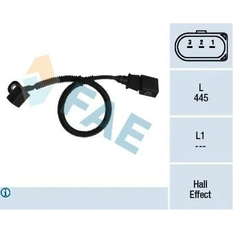 Imagen de Sensor, posición arbol de levas FAE 79164