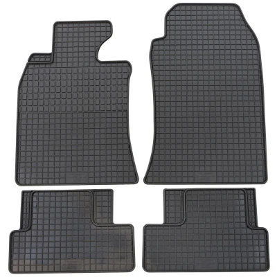 Imagen de Petex 16410 Juego de alfombrillas suelo Caucho delante y detrás 4 negro MINI: Hatchback