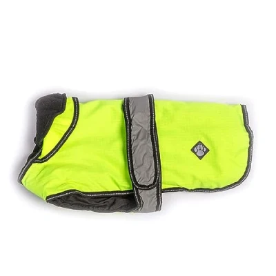 Imagen de Danish Designs Hi Viz Abrigo para Perro 2 en 1, 25 cm, Color Amarillo