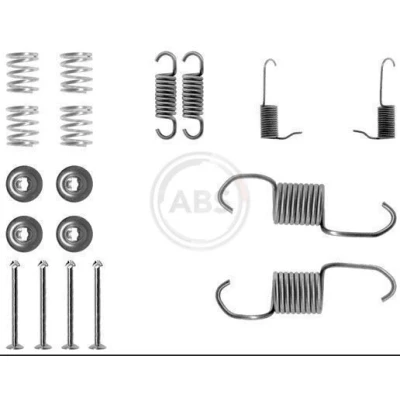 Imagen de A.B.S. 0696Q Juego de accesorios, zapatas freno MITSUBISHI: PAJERO 1, L200 II Pick up, 2 norauto, oscaro, mister auto