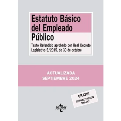 Imagen de Estatuto Básico del Empleado Público: Texto Refundido aprobado por Real Decreto Legislativo 5/2015, de 30 octubre (Derecho Biblioteca Textos Legales)