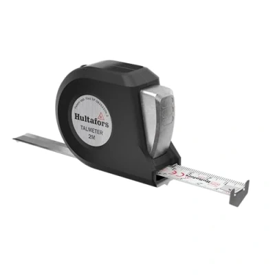 Imagen de Cinta de medición Talmeter 2 metros I Hultafors Clase precisión II Made in EU 7 en 1 con función única y marcado 359103