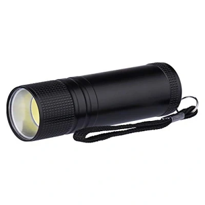 Imagen de Emos e3221, LED de plástico Linterna 3 W COB LED, para x AAA negro, Aluminio, Black, 2, 6 8, cm