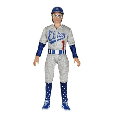 Imagen de NECA Elton John Live 1975 Clothed AF Personas, Multicolor (83926)
