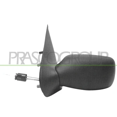 Imagen de Espejo retrovisor Prasco FD0507114 izquierda negro manual ajustable desde interior, Ajuste por cable FORD: Fiesta 4, Mk4
