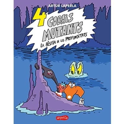 Imagen de 4 Cobais mutants. La bèstia de les profunditats (HARPERKIDS)