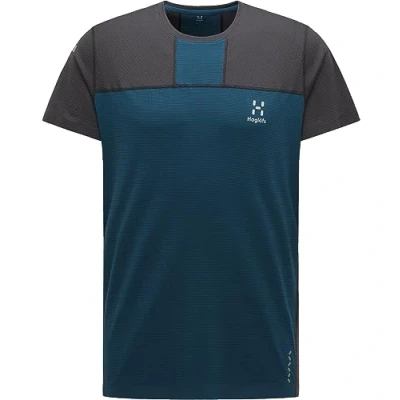 Imagen de Haglöfs 605224_4QN L.I.M Strive tee Men T Shirt Hombre Dark Ocean/Magnetite Tamaño M