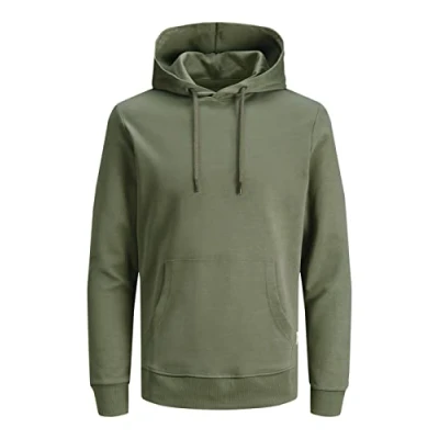 Imagen de Jack &amp; Jones Sudadera con Capucha para Hombre, Verde Oliva, M