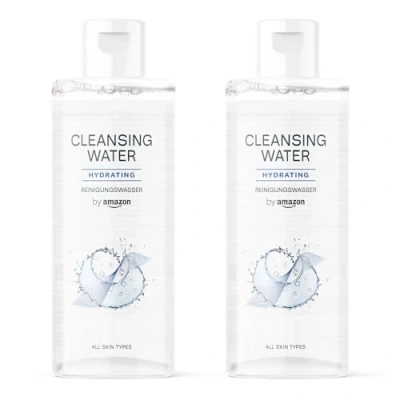 Imagen de by Amazon Agua de limpieza facial con extracto almendra, 2 x 200 ml