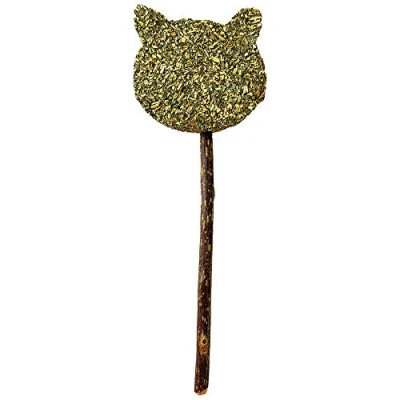 Imagen de Croci Euphoria Stick Catnip Cat Face Juguete Comestible para Gatos de Hierba gatera, 14 cm