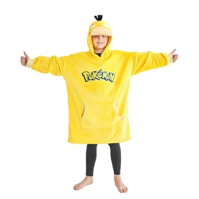 Imagen de Pokémon Oversized Sudadera de Forro Polar con Capucha Sherpa para Niño (Psyduck Amarillo)