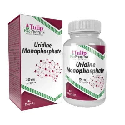 Imagen de Uridine Monophosphate 250mg 60 Capsules Probado en Laboratorio, suplemento de alta resistencia, sin gluten OGM