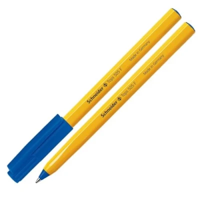 Imagen de Schneider Bolígrafo Tops 505 F, Color Azul, 50 Unidades SH150503