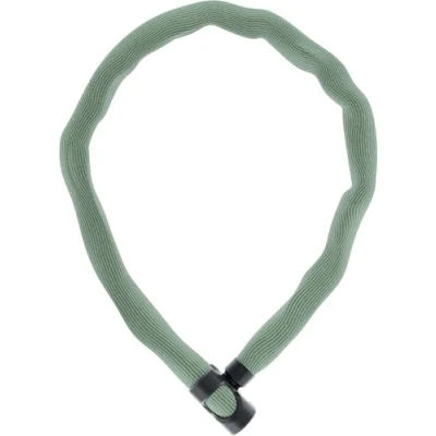 Imagen de ABUS Candado de cadena IVERA Chain 7210 bicicleta con revestimiento fibra sintética IvyTex altamente flexible Nivel seguridad 8 110 cm Color: Antracita