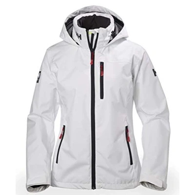 Imagen de Helly Hansen W Crew Hooded Midlayer Jacket Chaqueta, Blanco, L Mujer