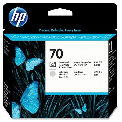 Imagen de Cabezal De Impresión Negro / Gris Light Hp 70 C9407a