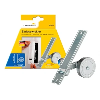 Imagen de Schellenberg 50400 Guía para cinta de persiana (18,5 cm)