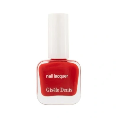 Imagen de GISÈLE DENIS Laca de Uñas 067 Rojo 10 ml, Cobertura Perfecta, Efecto Brillante y Larga Duración, Fácil Aplicar, Secado Rápido, Fórmula con Ingredientes Naturales Respetuosa las