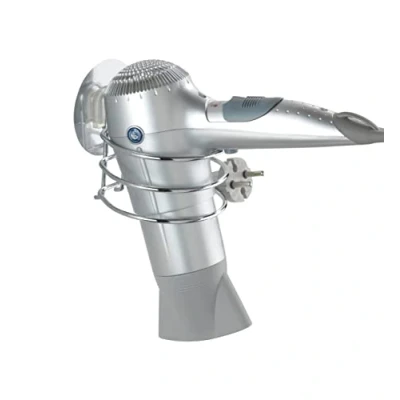 Imagen de Wenko Static Loc® Soporte de secador Osimo Fijar sin taladrar Cromo