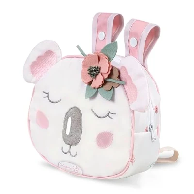 Imagen de DE CUEVAS TOYS Mochila Preescolar Koala Decuevas 10579, Unisex niños, Blanco Y Rosa, pequeño