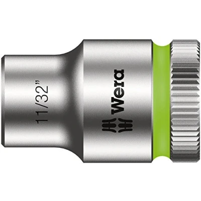Imagen de WERA 05003571001 8790 HMB Zyklop Nuss 11/32&quot; Llave de vaso con arrastre 3/8&quot;