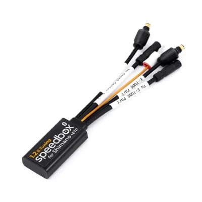 Imagen de SPEEDBOX 1.2 B.Tuning (Bluetooth) Compatible con Shimano/Chip de Tuning para Bicicletas eléctricas Motores E8000, E7000, E6100, E5000 / + E Tube Port Di2 Sistema Satélite App