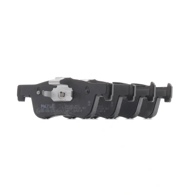 Imagen de MEYLE 025 250 1418 Juego de pastillas freno ORIGINAL Quality Eje delantero preparado para indicador desgaste Chapa antichirridos BMW: 1 Hatchback