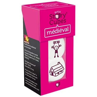 Imagen de Asmodee Story Cubes Medieval (ADETOEX10ML)