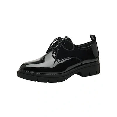 Imagen de Tamaris 23302, Zapato con Cordones Mujer, Patente Negra, 36 EU