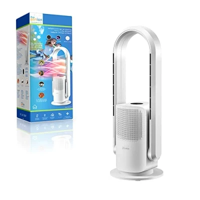 Imagen de Purificador de aire con calefacción filtro carbono UV C HEPA Ionizador para funcionar por aplicación o control remoto
