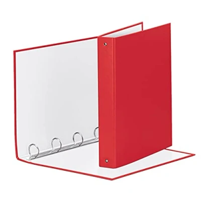Imagen de Esselte 395792920, Carpeta de anillas para almacenaje archivos, plástico, A4, rojo vivo, 220 x 300 40 mm