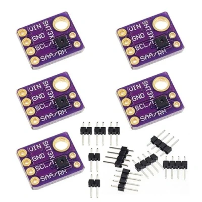Imagen de 5 unidades GY SHT30 D SHT31 SHT35 SHT40 SHT41 SHT45 Temperature Humidity Sensor Breakout Weather modules (GY D)