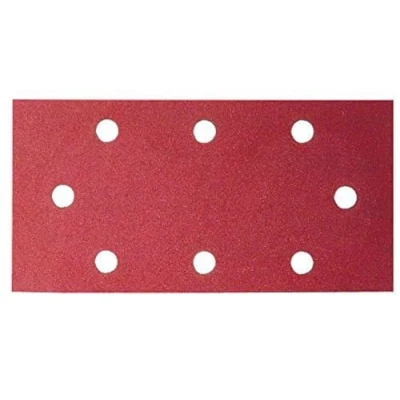 Imagen de Bosch 2 609 256 B02 Juego de hojas lija 10 piezas para lijadora orbital