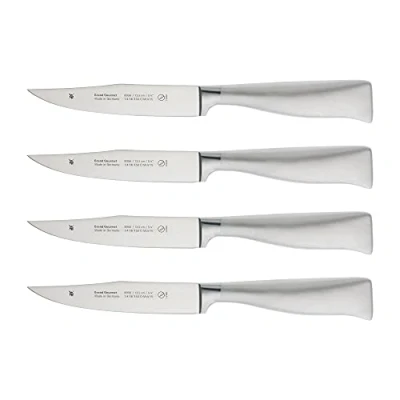 Imagen de WMF Grand Gourmet Juego 4 Cuchillos de Carne 26 cm con Hoja Insertada Acero Templado Completamente Forjado 13,5