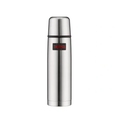 Imagen de Thermos Light &amp; Compact Botella térmica, Poliéster, Plateado, 0,75 l