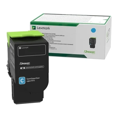 Imagen de Lexmark C242XC0 Cartucho de T/xf3ner Original Cian 1 Pieza(s) para impresoras l/xe1ser