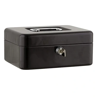 Imagen de Caja para dinero Sax , color Negro B 20 x H 9 T 16 cm