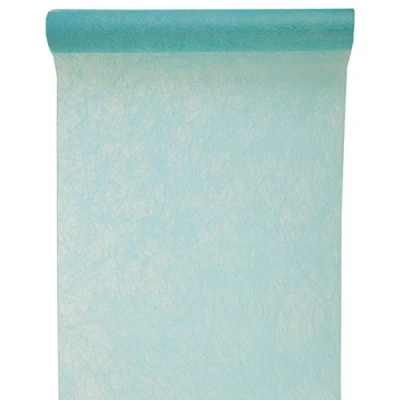 Imagen de Camino de mesa (5 m) decorativo Hecho material no tejido Color único