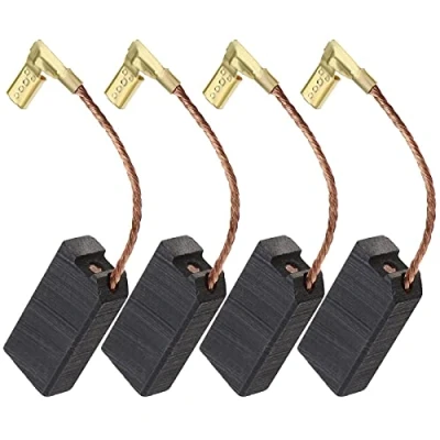 Imagen de ECSiNG 2 Pares de Escobillas Carbón Pieza Repuesto Del Agitador Parada Automática 6x10x20 Mm Compatible con COLLOMIX COLLOMATIC RGE 110 120 125 130 140 Accesorios para Herramientas Eléctricas