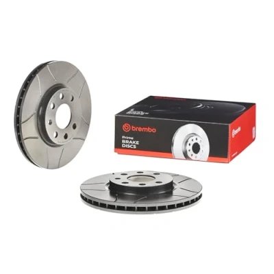 Imagen de BREMBO MAX LINE 09.8601.75 Disco de freno 260 24 4 ventilación interna, ranurado revestido con tornillos OPEL: Corsa C Hatchback, Meriva A