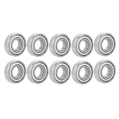 Imagen de Juego de 10 Rodamientos 6900z Walfront con Doble Blindaje Bolas Miniatura Acero X 22 6 mm