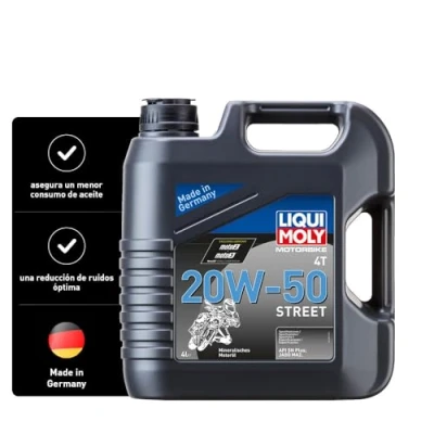 Imagen de Liqui Moly Motorbike 4T Street 20W 50 4L Aceite de motor 1696
