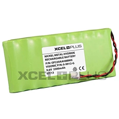 Imagen de Visonic 1800 mAh PowerMax Pro V 9,6 Panel de alarma para batería 0 9912 G