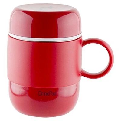 Imagen de Pioneer Flasks Termo, Frasco de Acero Inoxidable, Rojo, 13.5 x 12.5 9 cm