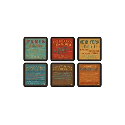 Imagen de Pimpernel Posavasos, Corcho, Multicolor, 4 Inches Inches, 6