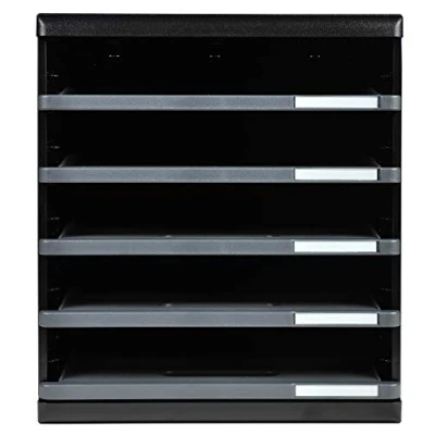 Imagen de Exacompta Ecoblack A4+ Modulo con 5 cajones, color gris