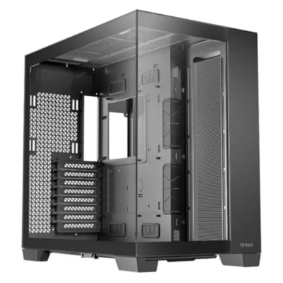 Imagen de Antec Compatible con C8, RTX 40, diseño de Doble cámara, sin Herramientas, Tipo C, Soporte radiador 360 mm, Paneles Frontales y Laterales Vidrio Templado Costuras, Carcasa PC