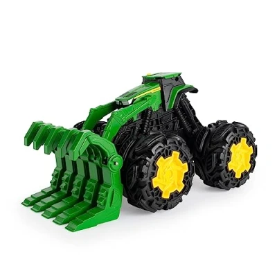 Imagen de John Deere Kids 736 47327 EA Rev Up Tractor, Rojo
