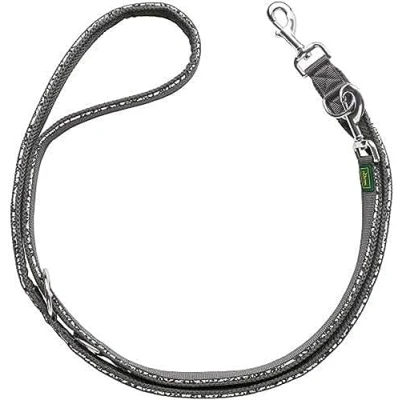 Imagen de HUNTER Correa Ajustable Divo Reflect 25/200, Color Negro/Gris