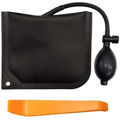 Imagen de Bomba de bolsa cuña aire, Kit aire fuerte nivelación profesional, herramienta alineación inflable, instalación puertas y ventanas coche (2 piezas)